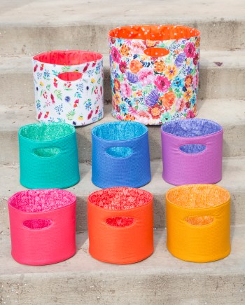 Sew Sweetness Free Video+PDF Pattern: Faithwell Storage Bin