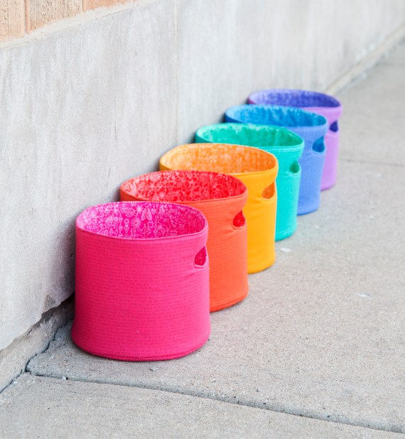 Sew Sweetness Free Video+PDF Pattern: Faithwell Storage Bin sewing pattern