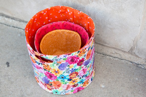 Sew Sweetness Free Video+PDF Pattern: Faithwell Storage Bin sewing pattern